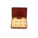 Photo4: Kura-san's Wooden Kebari Case Dark Brown(6 Compartments) Magnet type