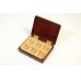 Photo3: Kura-san's Wooden Kebari Case Dark Brown(6 Compartments) Magnet type