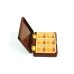 Photo5: Kura-san's Wooden Kebari Case Dark Brown(6 Compartments) Magnet type